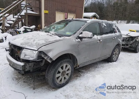 2008 Lincoln Mkx from USA, damaged, VIN 2LMDU88C38BJ26544